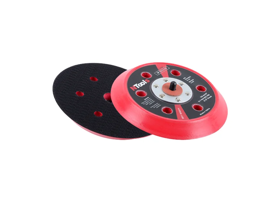 NTools Tarcza robocza- gruba 16mm d150 rzep 6+1 otworów