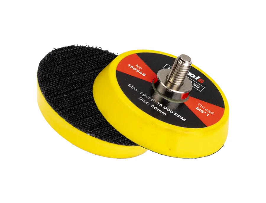 NTools DR 50 - Tarcza robocza 50 mm do polerki NANO BP3550 | rzep | gwint M6x1 | d50mm