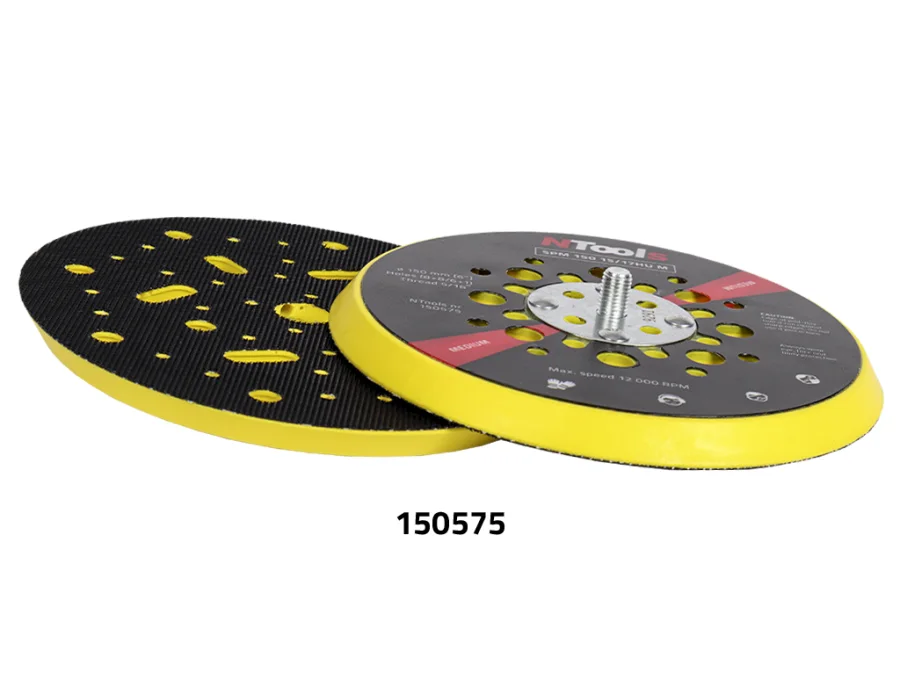 NTools SPM 150 15/17HU M - Tarcza robocza d150 (8+8/6+1)H Uniwersalna rzep 5/16" (twarda)