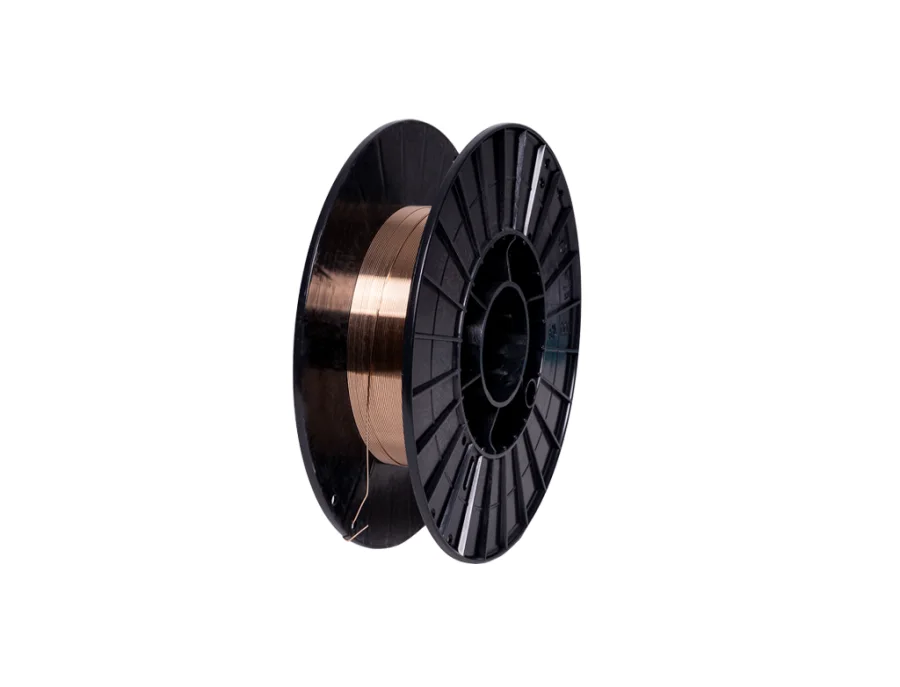 Drut spawalniczy CuSi 3% 0,8mm 1kg; szpula d200mm