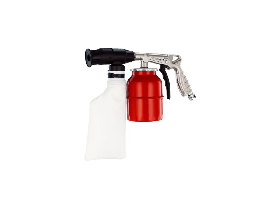 Pistolet do piaskowania punktowego z recyrkulacją korundu - 700g korundu gratis