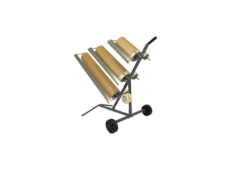 Stojak ukośny dla 3 rolek papieru maskującego od 30 do 90cm NTools SPMU-3