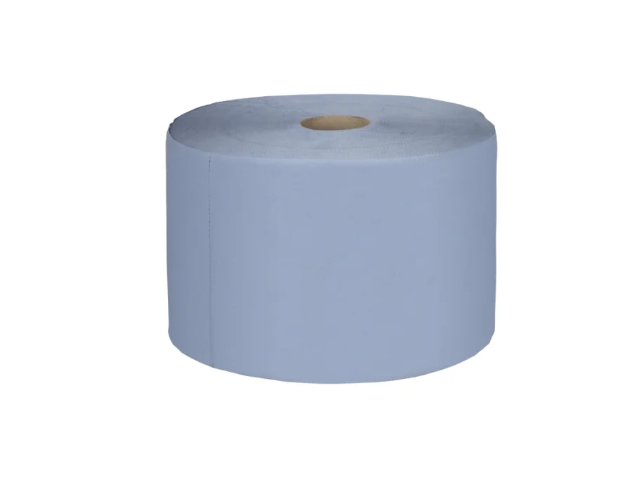 Czyściwo PREMIUM 3-warstw. 22cm x 190mb (41,8 m2) gofrowane - niebieskie