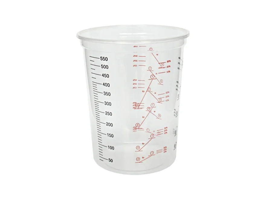 Kubek STANDARD do mieszania farb i lakierów 600 ml (50 szt.)