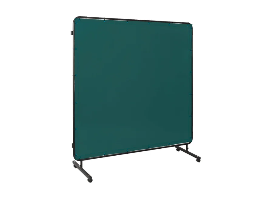 TELWIN PROTECTIVE SCREEN GREEN - Kurtyna spawalnicza 174x174cm ze stelażem zielona | 803509