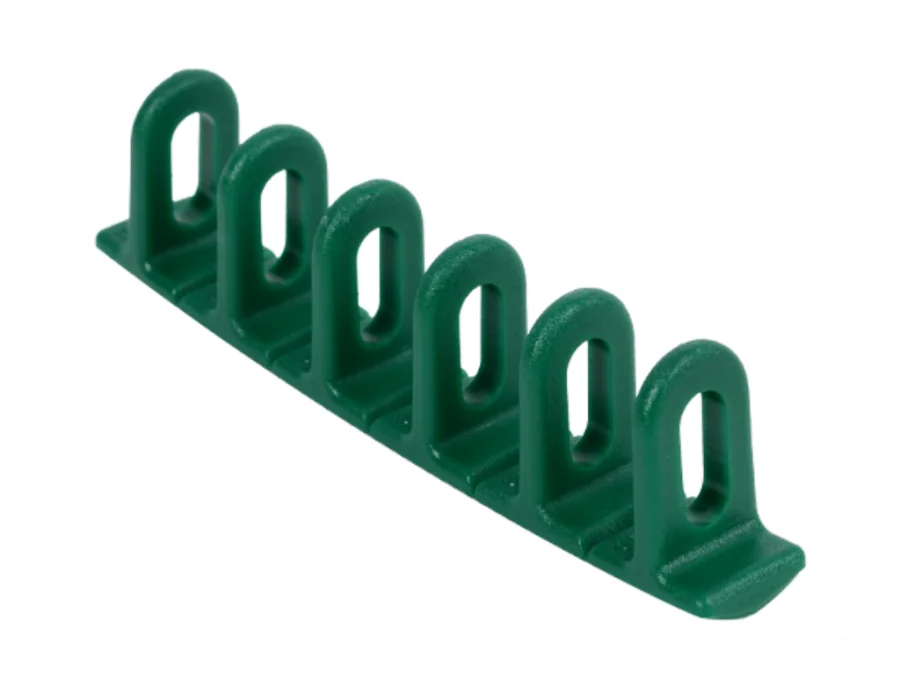 Listwa wyciągająca zielona półokrągła 6x22x156 NTools LWK-3